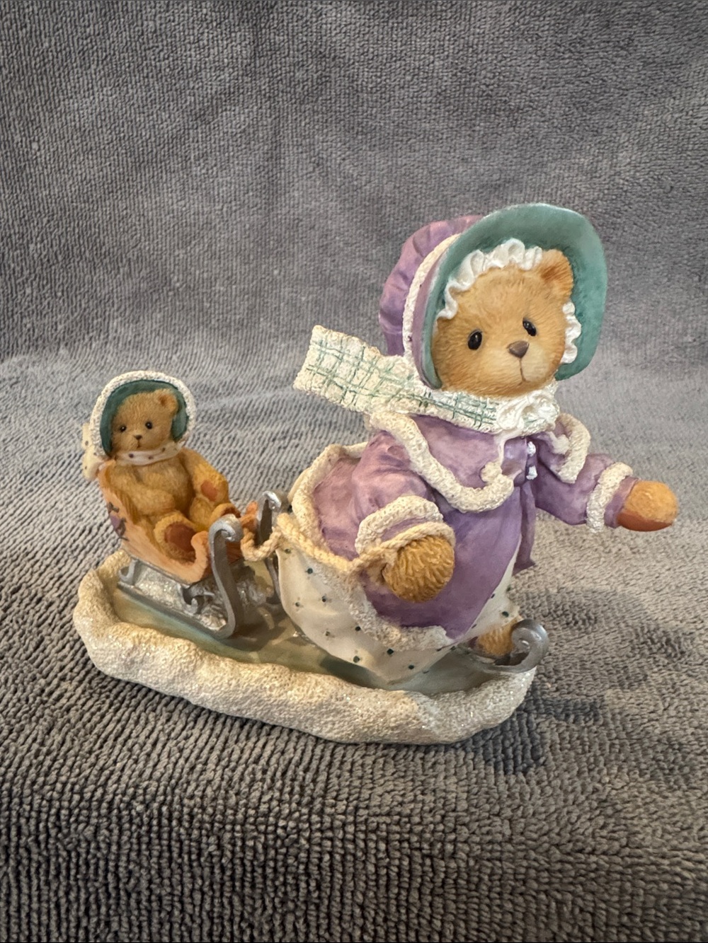 1997 Cherished Teddies Gretchen ‘Winter Brings a Season of Joy’ Figurine